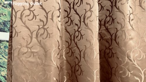 Sötétítő, Sarmasik kávé barna, 145x250 cm, 2db-os csomag