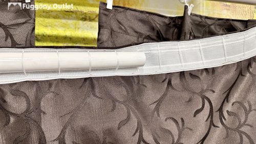 Sötétítő, Sarmasik csoki barna, 145x180 cm, 2db-os csomag