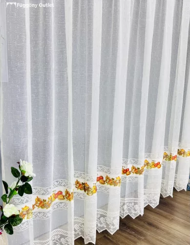 Konyha, krém alapon színes, 500x175 cm