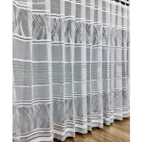 Melek, fehér alapon szürke, 400x175 cm