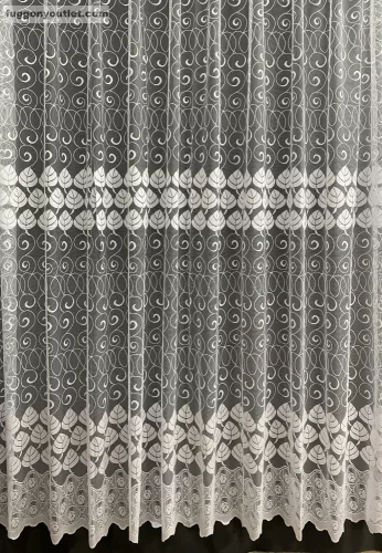Sorlevél, fehér, 400x175 cm