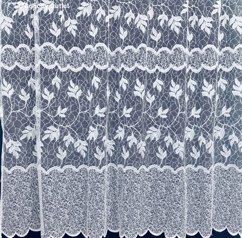 Háló leveles, fehér, 300x250 cm 