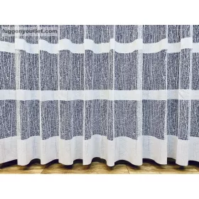 Jeges Csíkos, fehér, 400x175 cm