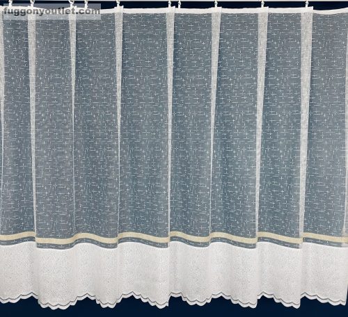 Silver, fehér arany csíkkal, 400x155 Magas 