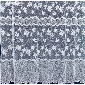 Háló leveles, fehér, 300x175 cm 