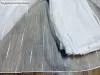 Voile, Pálcikás, fehér alapon fehér, 300x160 cm