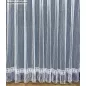   Csipkés Függöny, (30 cm fehér Csipke) Macaron fehér, 300x180 cm