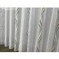 Voile, Dilara, fehér alapon barna és arany, 300x260 cm