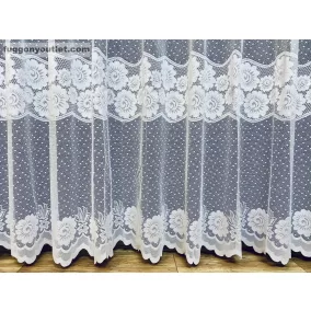 Forgóvirág, fehér, 500x175 cm