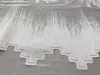 Méteráru, Vitrázs Függöny, Zsakar, Parketta krém, 60 cm 