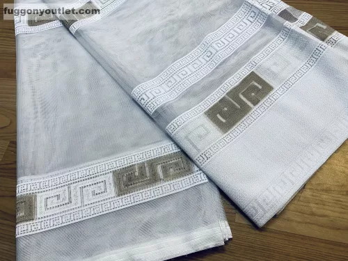 Görögsor, fehér alapon barna, 300x175 cm