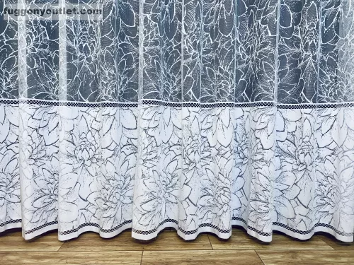 Kayseri, fehér, 300x155 cm