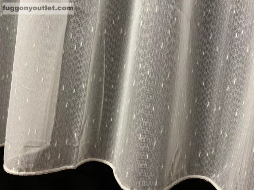 Voile, Hópehely, krém, 500x260 cm
