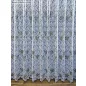 Sűrű Levél, fehér alapon zöld barna, 300x250 cm