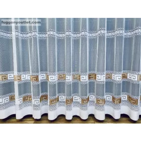 Görög minta 2, fehér alapon barna, 500x175 cm