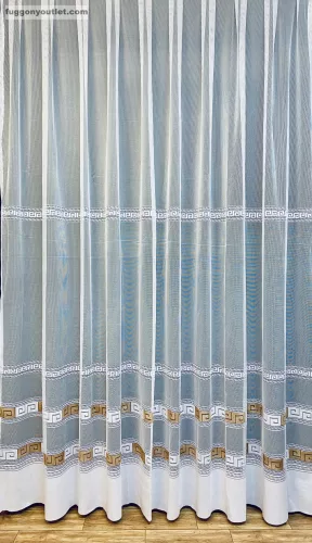 Görög minta 2, fehér alapon barna, 500x250 cm