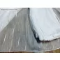Voile, Pálcikás, fehér, 500x260 cm 