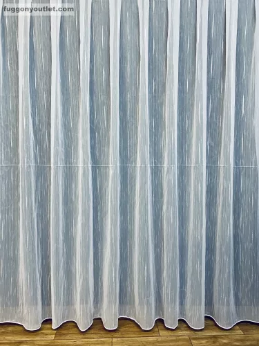 Voile, Pálcikás, fehér, 500x260 cm 