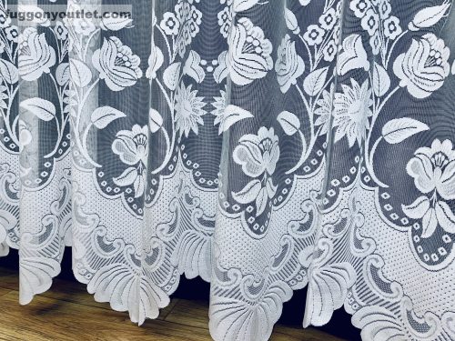 Kalocsai, fehér, 300x250 cm