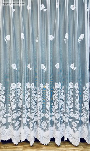 Kalocsai, fehér, 300x250 cm