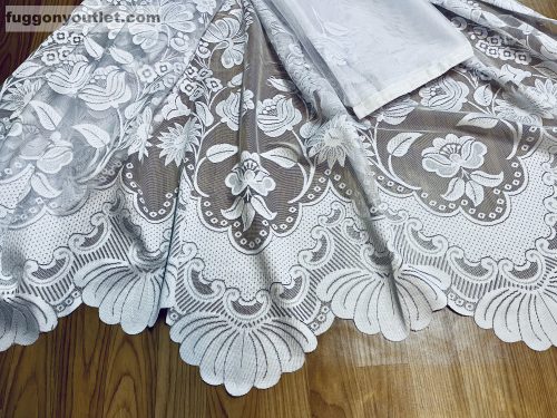 Kalocsai, fehér, 300x250 cm