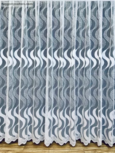 Láng, fehér, 300x155 cm