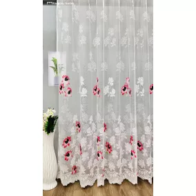 Árnyékvirág, fekete piros, 300x175 cm