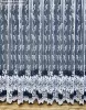 Görög minta, fehér alapon fekete, 300x175 cm