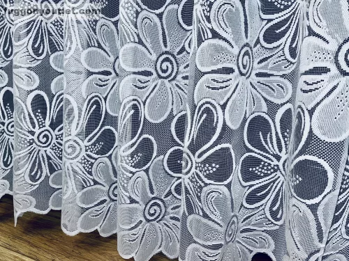 Rüzgargülü, fehér, 150x250 cm