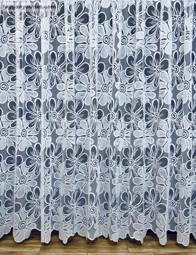 Rüzgargülü, fehér, 150x250 cm