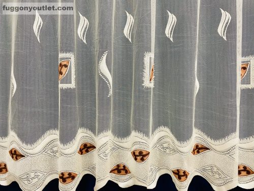 Pablo, krém alapon barna, 400x155 cm