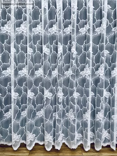 Kövirózsa, fehér, 150x250 cm