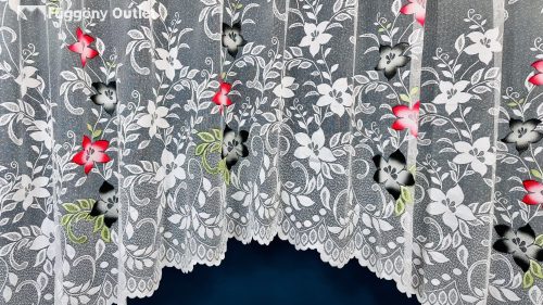 Panoráma, Johanna, színes fekete, 300 x155 cm