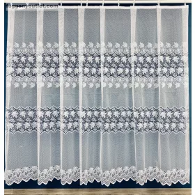 3 Sor Csipke minta, fehér, 200x155cm