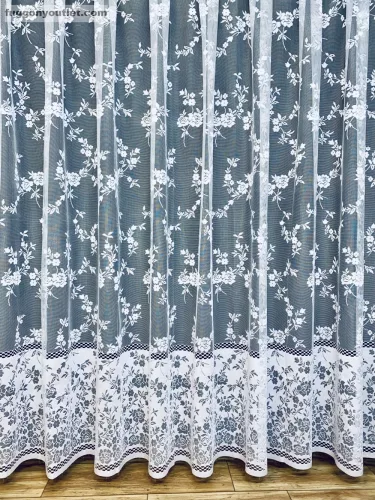 Angolrózsa, fehér, 200x250 cm