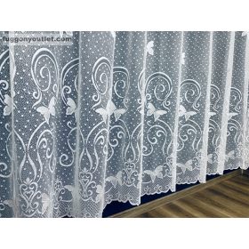 Pillangó, fehér, 150x250 cm
