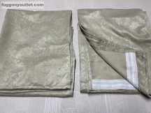   Kész sötétítő függöny sima selyem kappicsino színű ( 2 darab =140 cm szeles 260 cm magas )