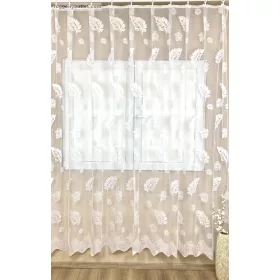 Monstera, fehér, 300x175 cm