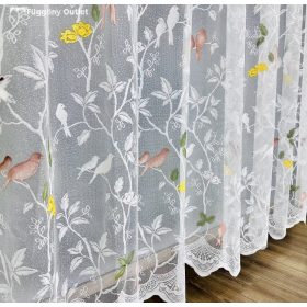 Madár, fehér alapon színes, 300x175 cm