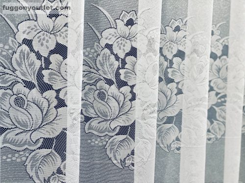 Csipke Rózsa, fehér, 300x250 cm