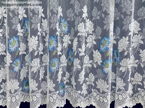 Árnyékvirág, kék, 500x175cm