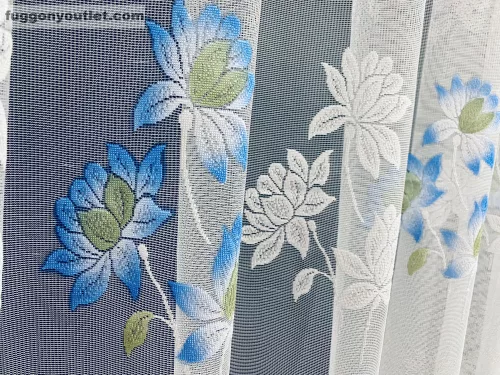 Árnyékvirág, kék, 500x175cm