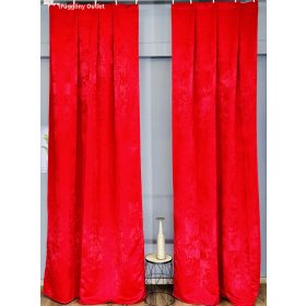 Sötétítő, Szoft piros, 130x260 cm, 2db-os csomag
