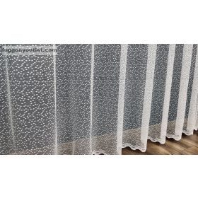 Pöttyös, fehér, 300x260 cm