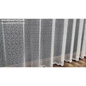 Pöttyös, fehér, 300x260 cm