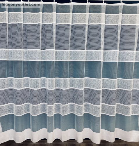 Bordás, fehér, 300x155 cm