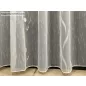 Voile, Roshan, 200x260 cm, fehér alapon mogyoró, Pdv58