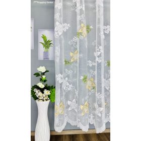 Csillaglevél, fehér alapon szines, 500x250 cm