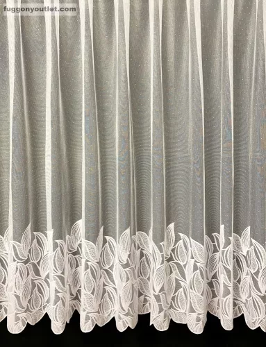 Levéltömeg, fehér, 400x175 cm