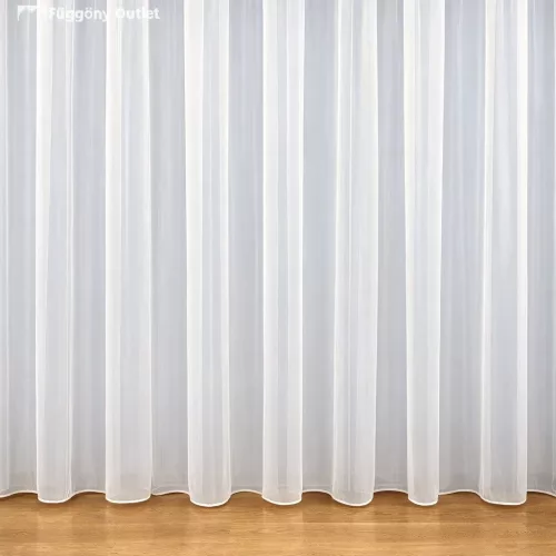 Voile, Basic, fehér, 150x160 cm
